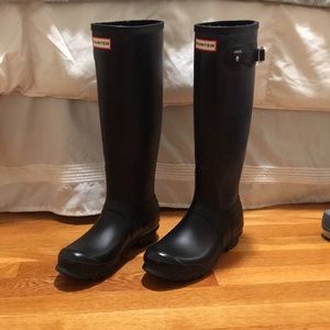 Black Original Tall Hunter boots